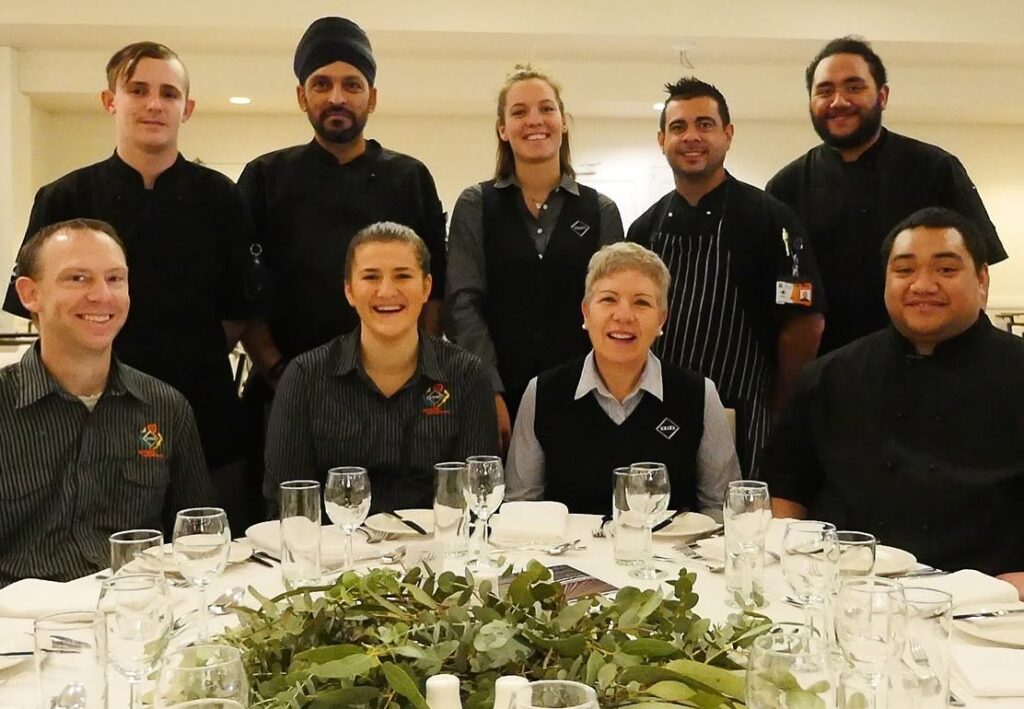 exies restaurant staff team photo