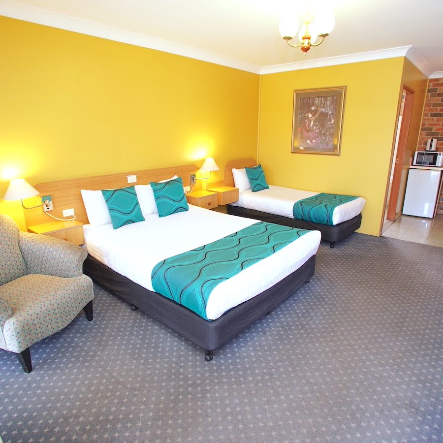 motel bagtown standard room