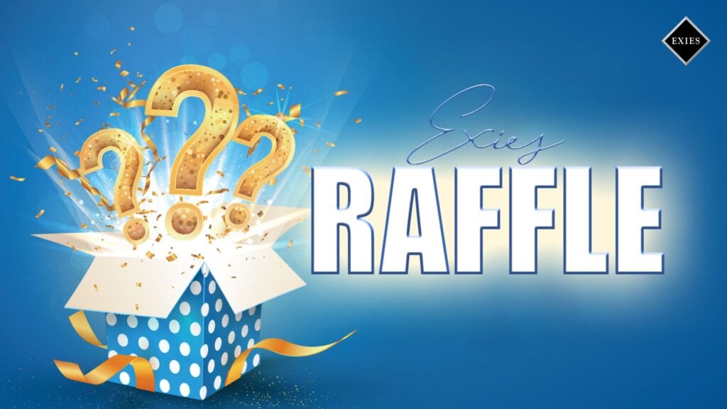 Exies Raffle every Wednesday from 7pm at Exies Main Club